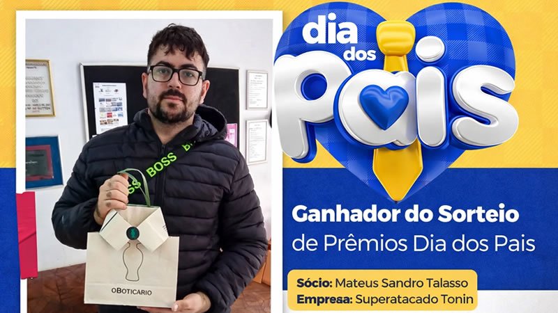 Sorteio dia dos Pais