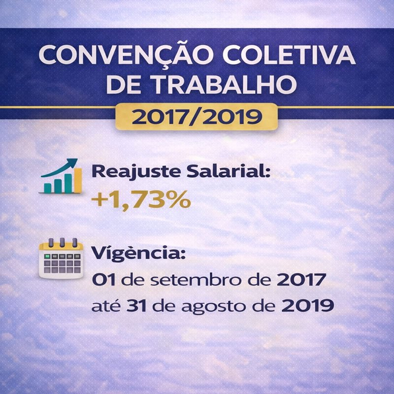 CONVENÇÃO COLETIVA DE TRABALHO 2017/2019