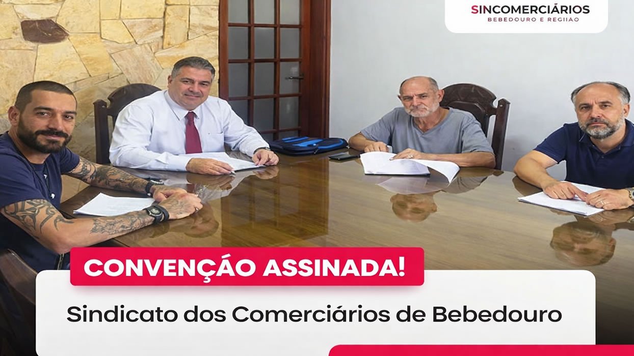 Sindicato dos Comerciários de Bebedouro garante aumento real na nova CCT